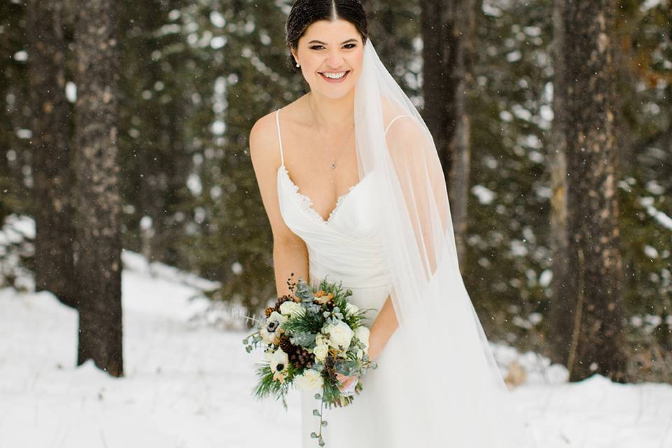 Canmore Winter Wedding