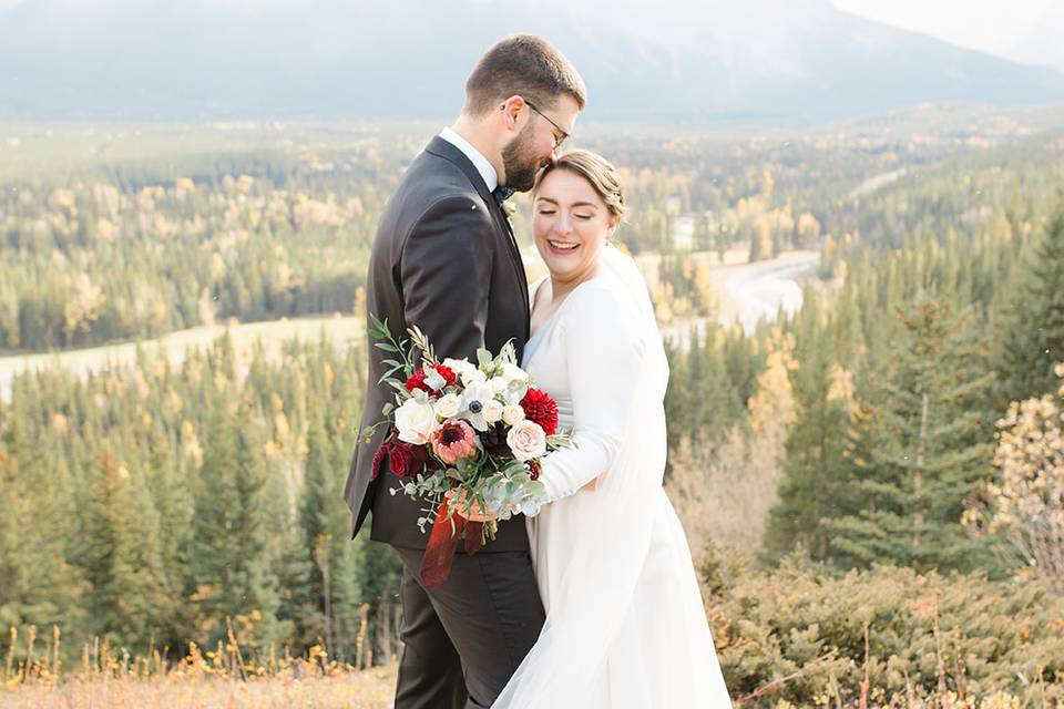 Kananaskis Fall wedding