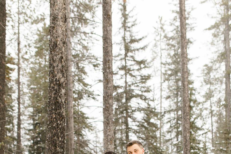 Canmore Winter Wedding