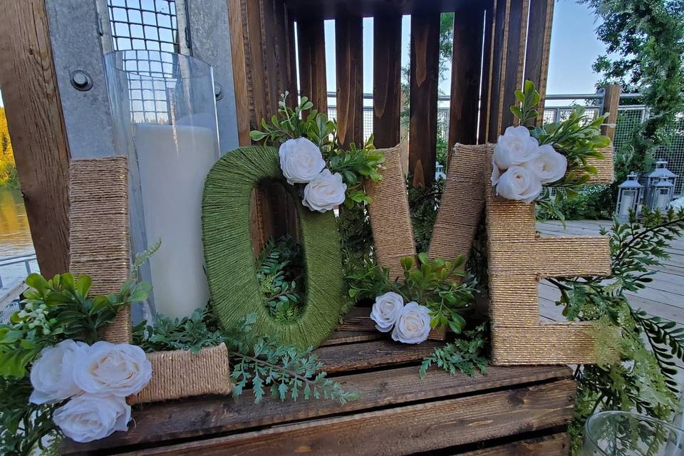 Hanging Greenery Chandelier