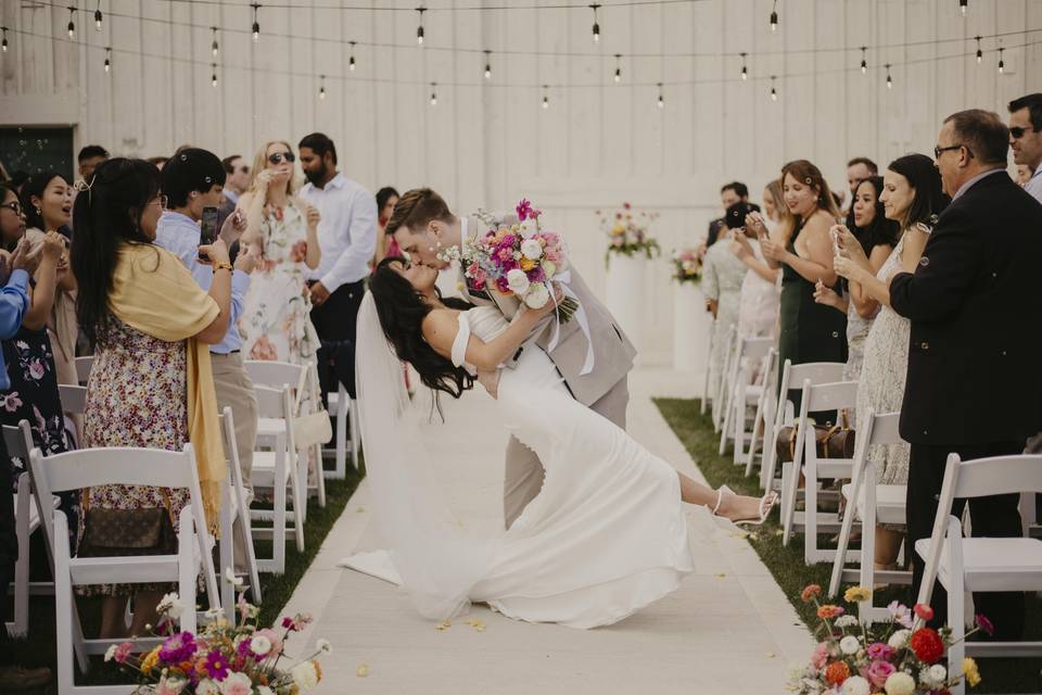 Courtyard ceremony space