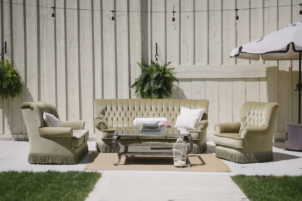 Courtyard cocktails