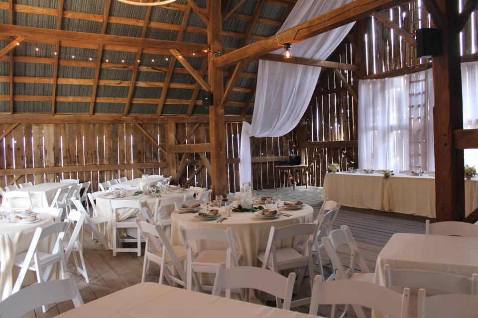 Reception floor plan