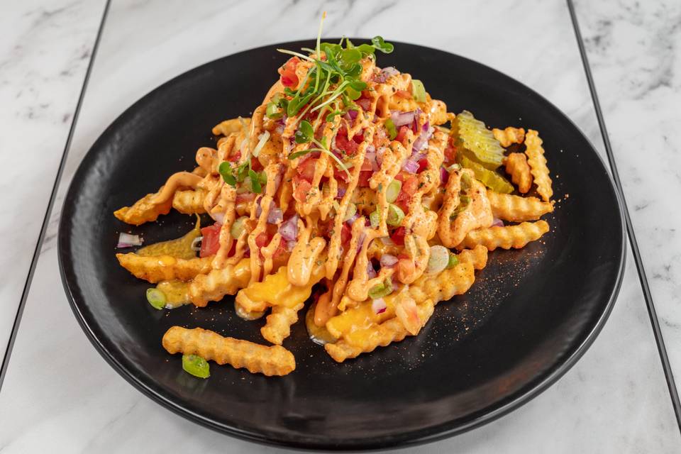The Coop’s Loaded Cheesy Fries