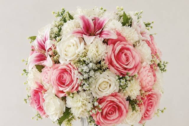 ✨ Blush Rose & Lily Statement