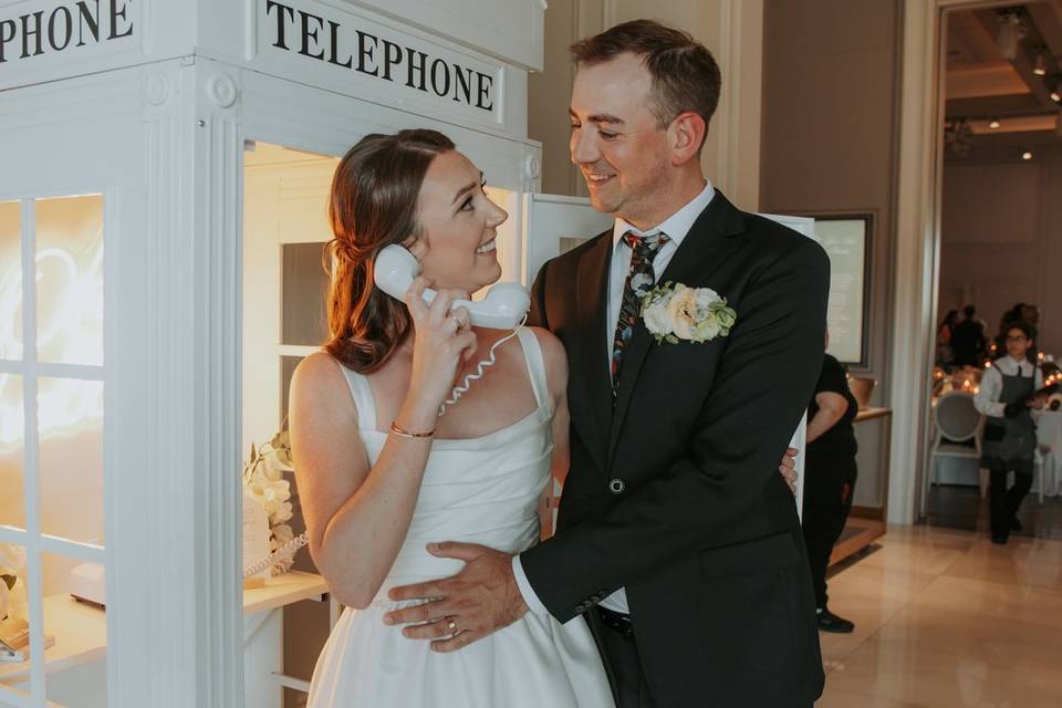 Bride & Groom message