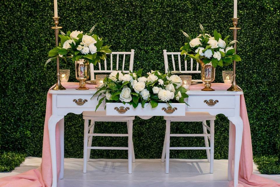 Sweetheart Table