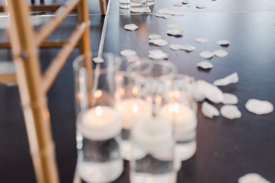 Aisle set-up