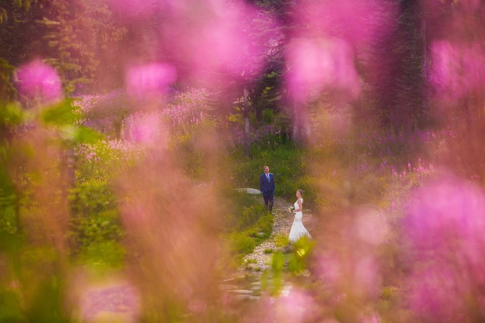 Sun Peaks Mountain Wedding