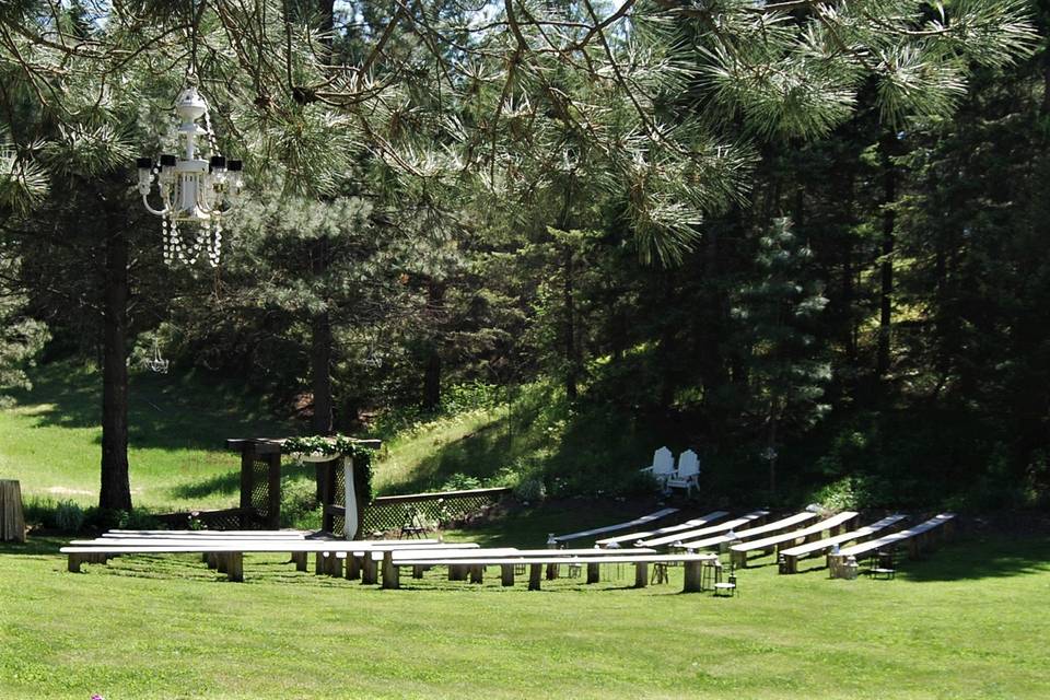 Ceremony setting