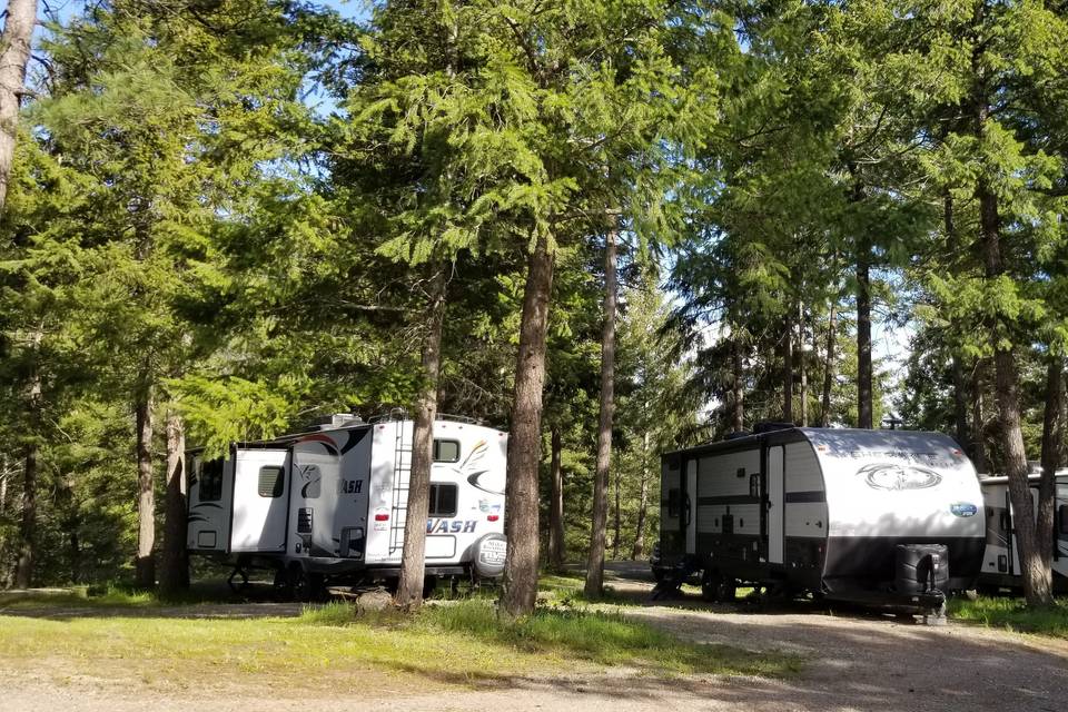 RV's camping