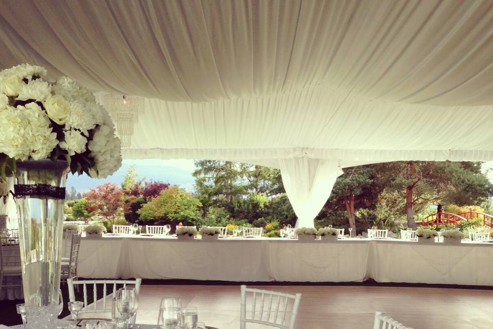 Harvest Golf Tented Wedding