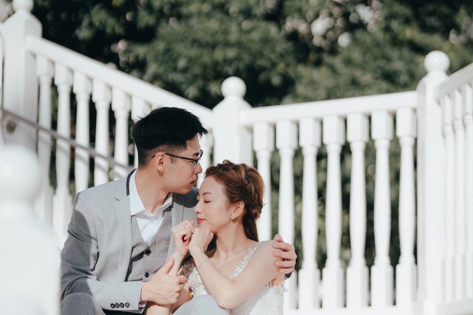 Happy couple