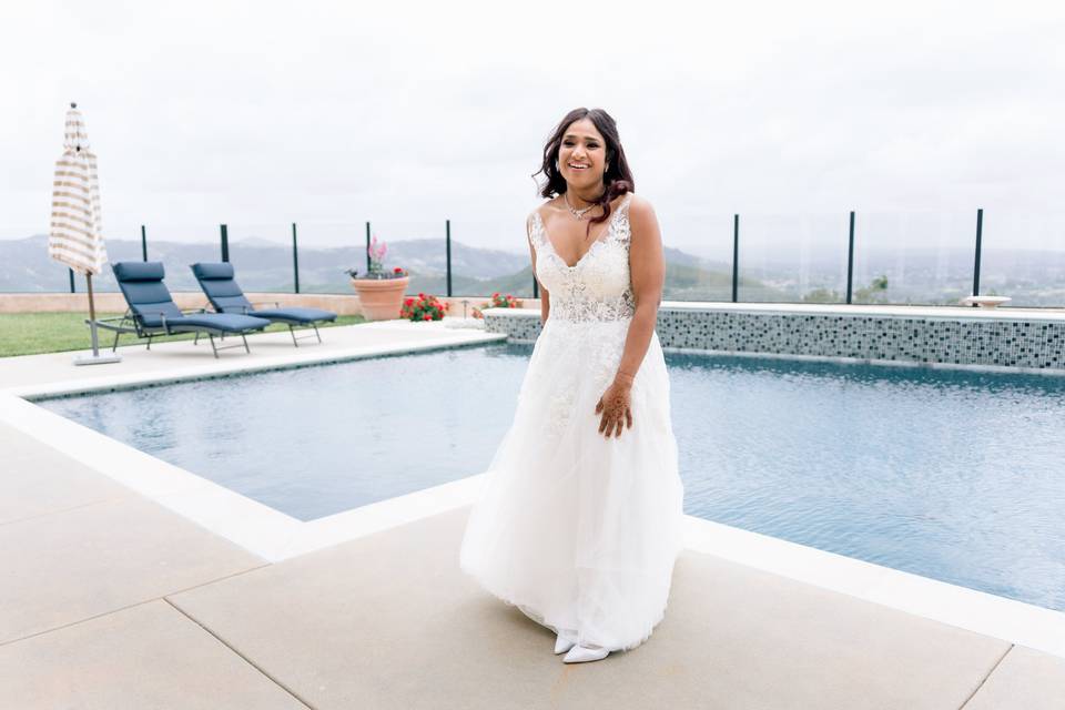 Bridal portrait