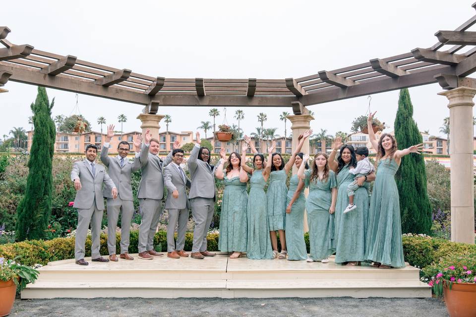 Full bridal party