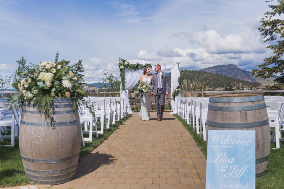 Ceremony site - Jenn Beal Photography