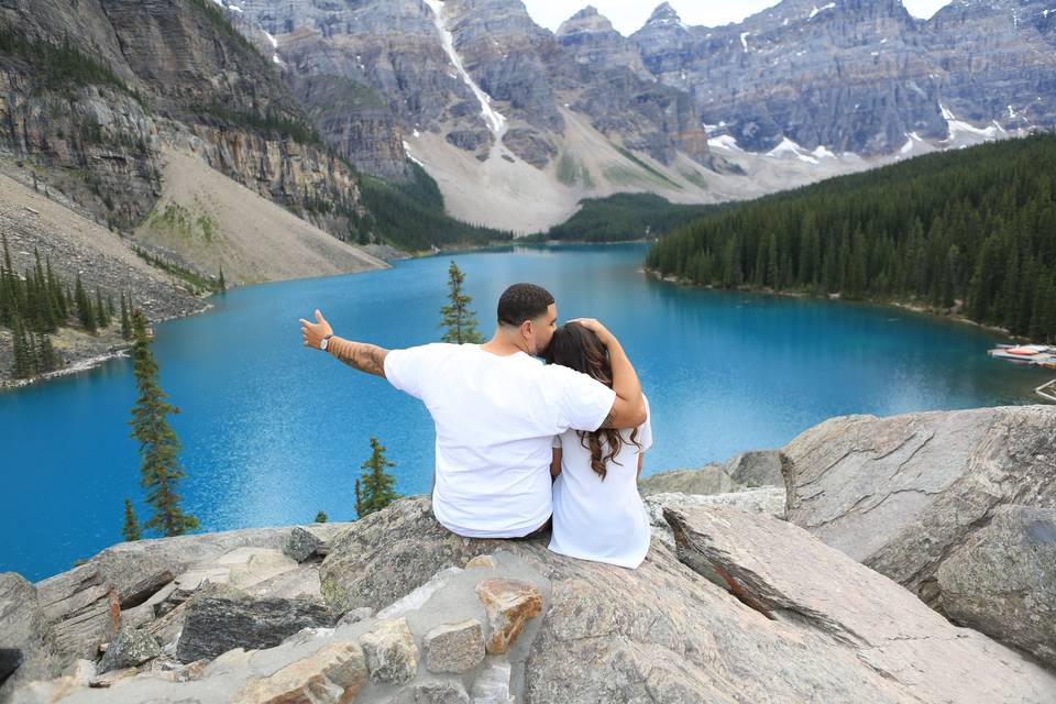 Engagement in Lake Louise