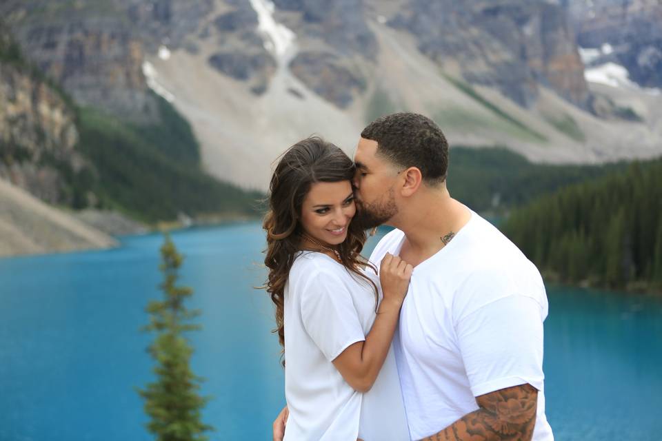 Engagement in Lake Louise