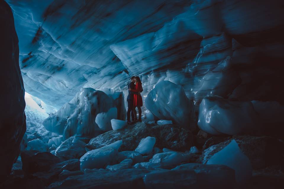 Ice Cave Engagement