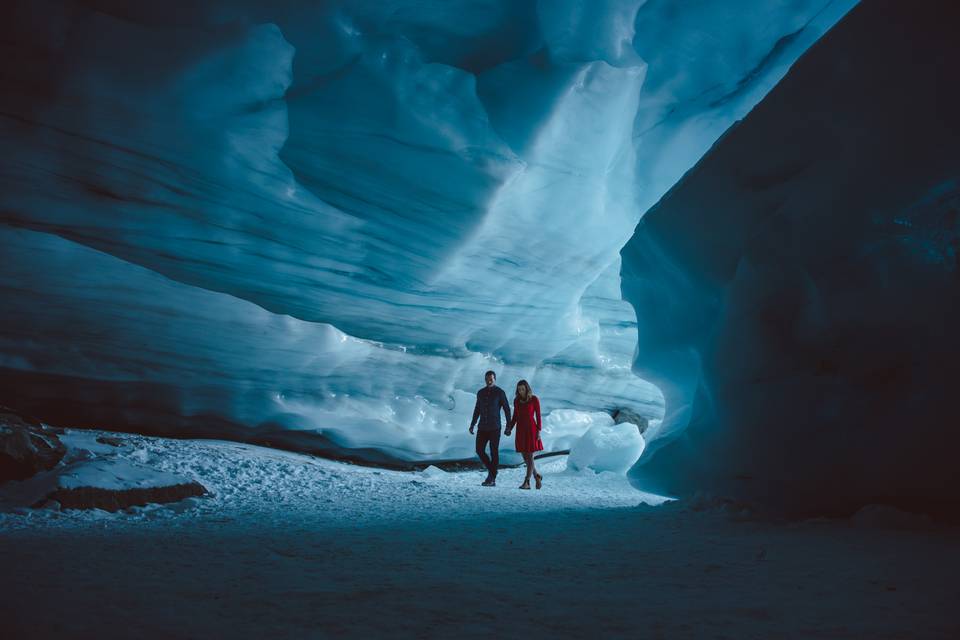 Ice Cave Engagement