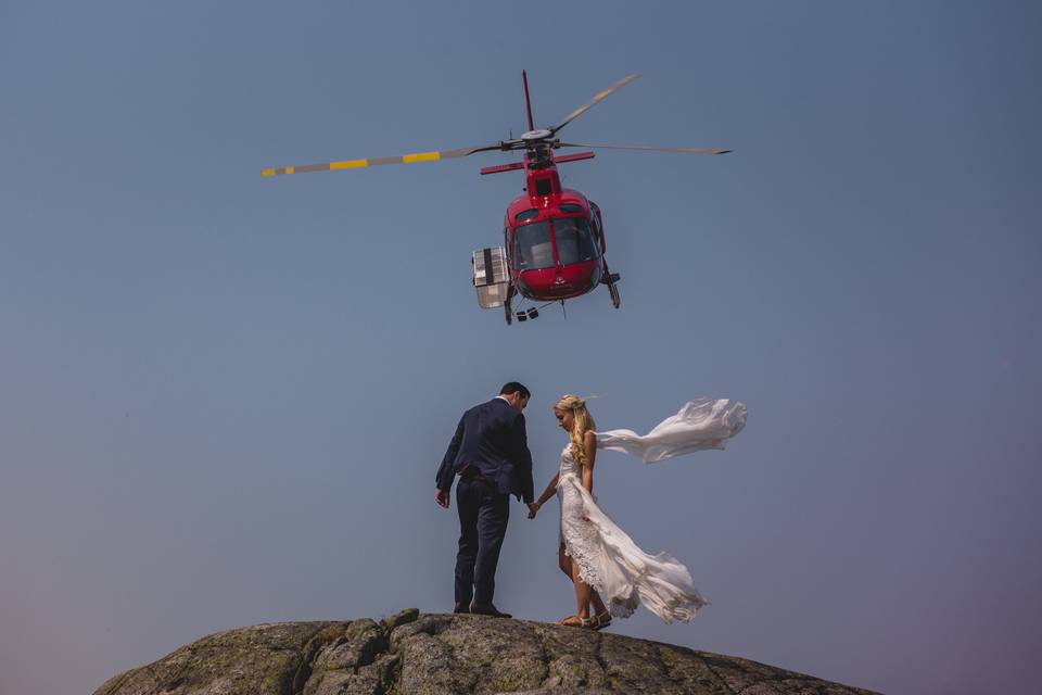 Heli Wedding Couple