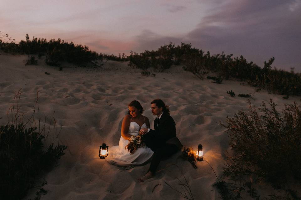 Lanterns at the Beach