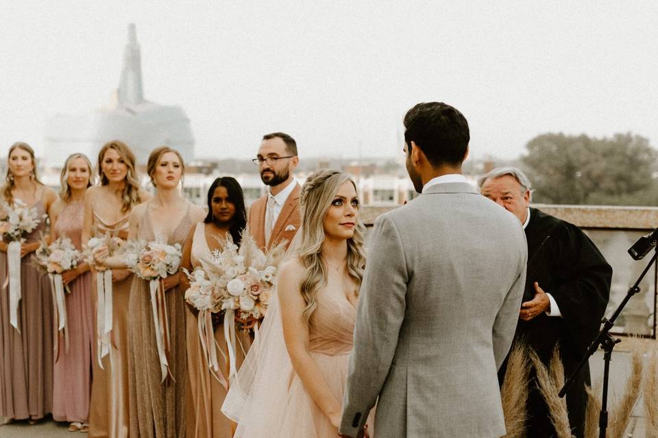 Rooftop Ceremony