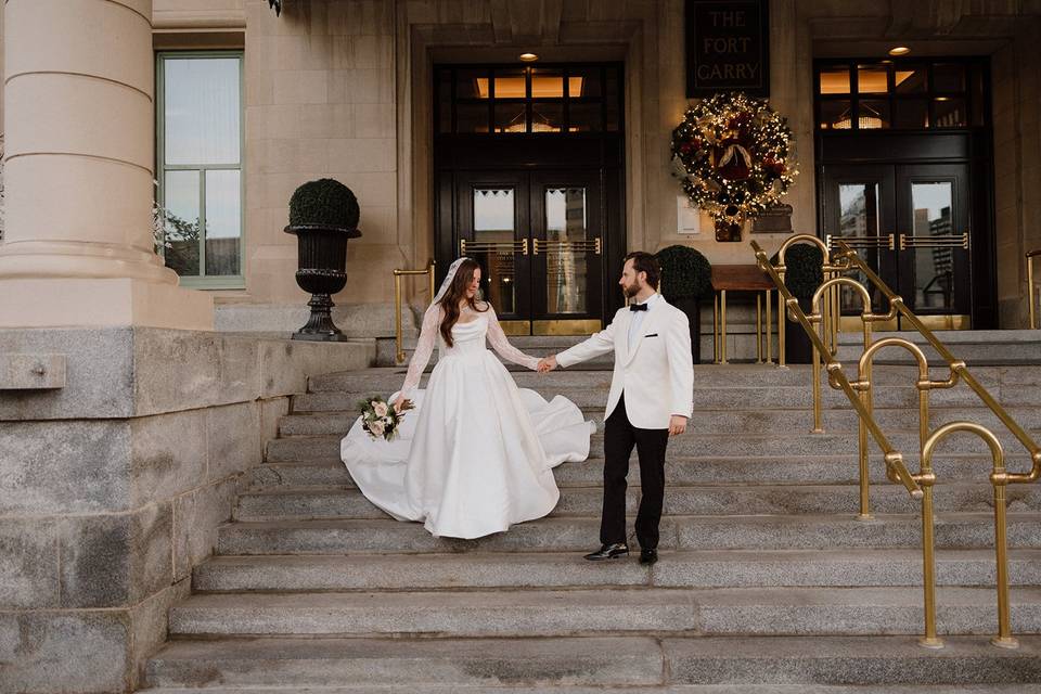 Fort Garry hotel steps