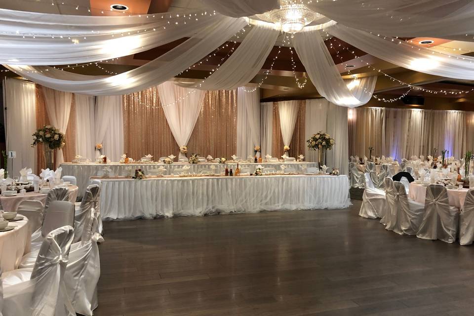Ceiling Draping