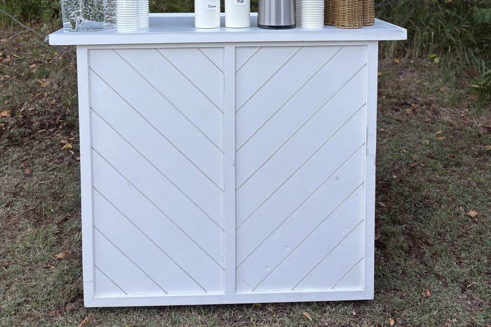 Water and coffee station