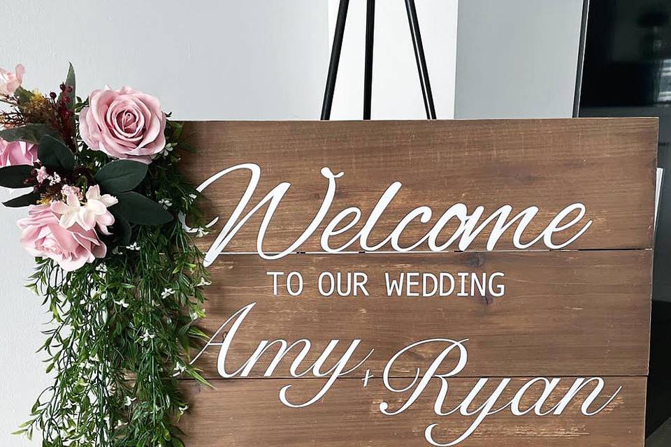 Wedding Sign