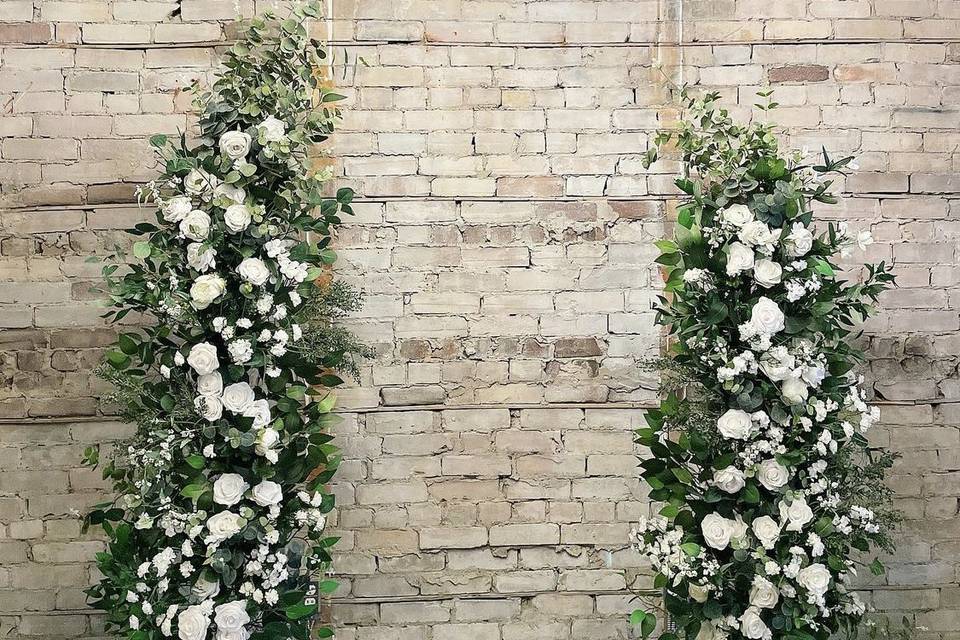 Floral Columns