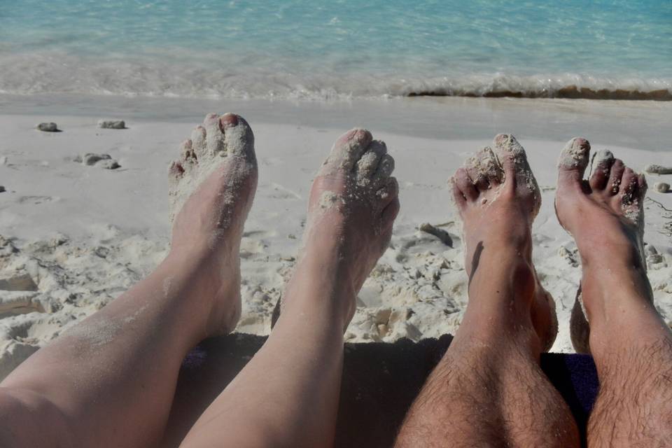 Relax on the beach