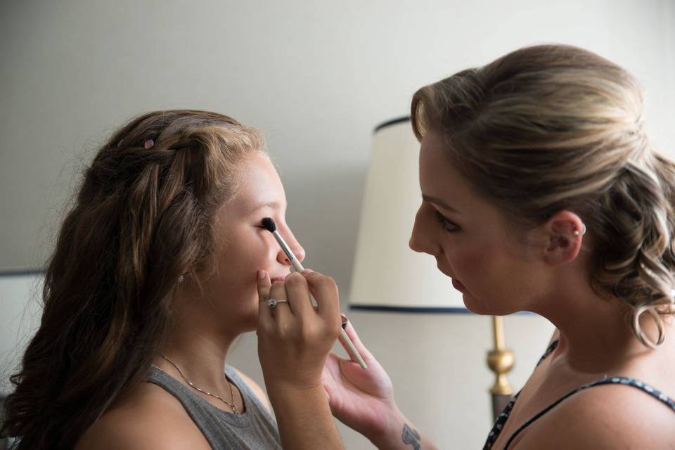 Makeup by Melanie Belisle