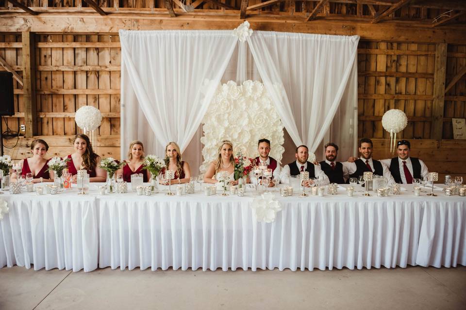 The head table