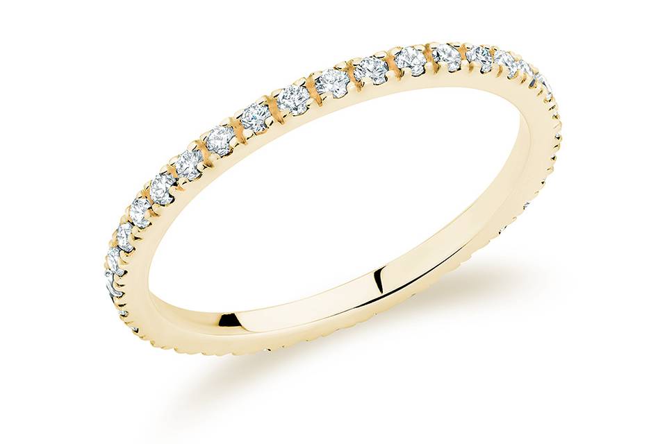 18K gold and diamonds