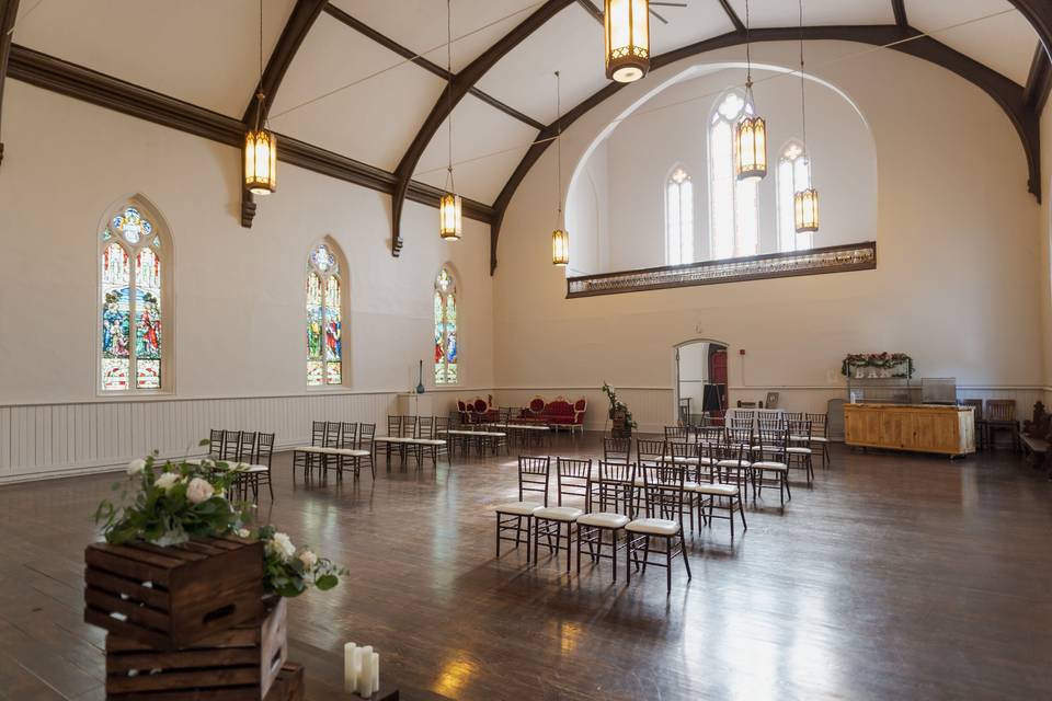 Main Hall Stained Glass