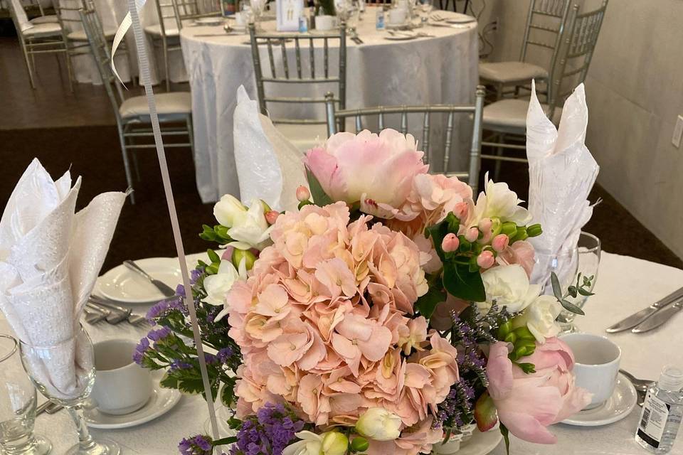 Dreamy Pink Centerpiece