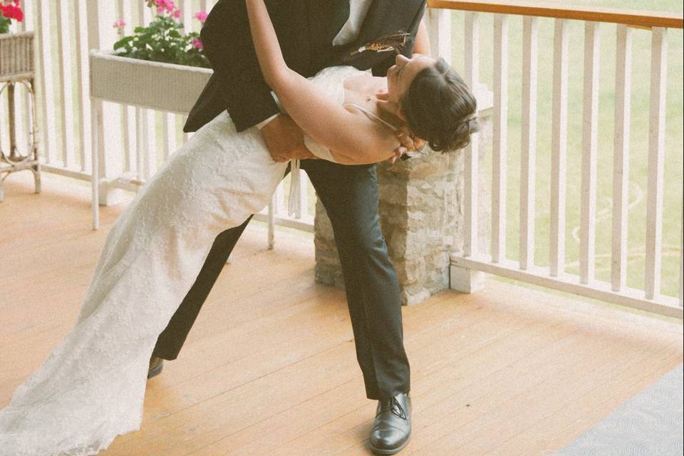 Bride and Groom First Dance
