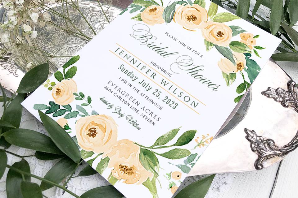 Bridal Shower Invitation