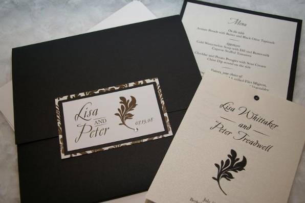 Lady Luxe Invitation Boutique Invitations Hannon Weddingwire.ca