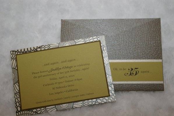 Lady Luxe Invitation Boutique