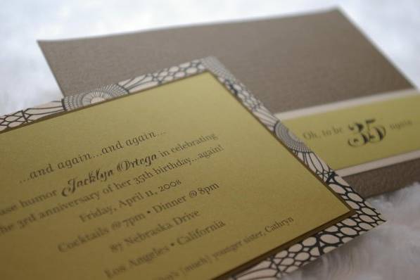 Lady Luxe Invitation Boutique