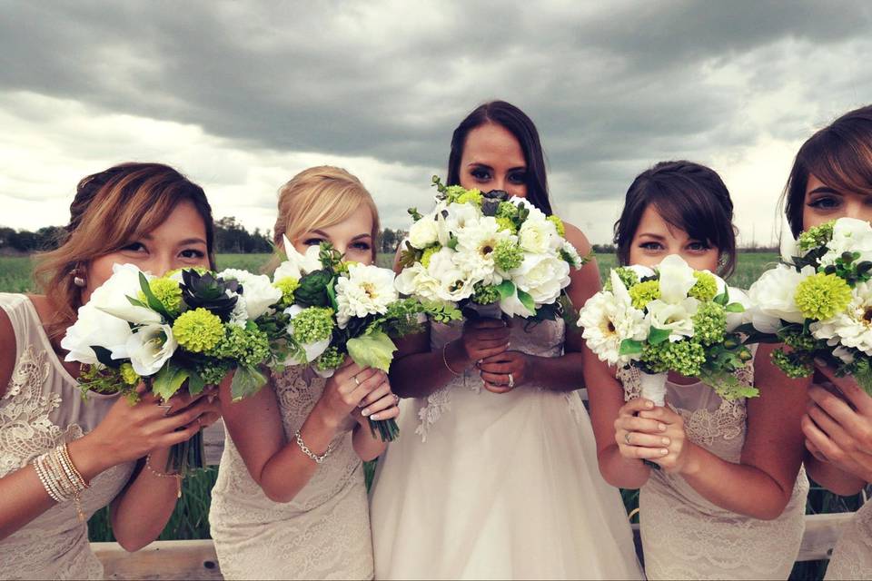 Edmonton Wedding Faux Flowers