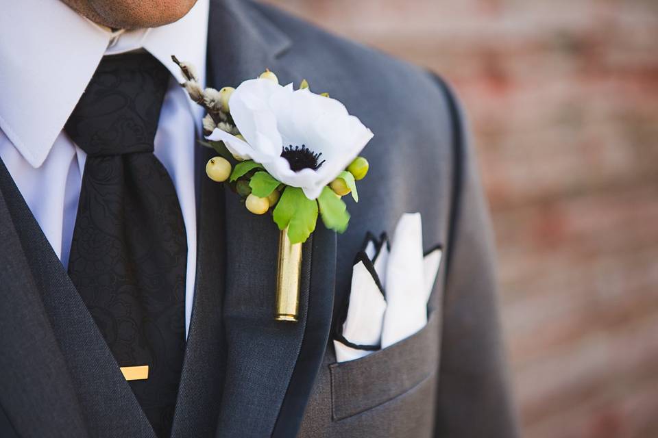 Groom Boutonniere Wedding