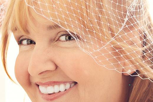 Bridal closeup