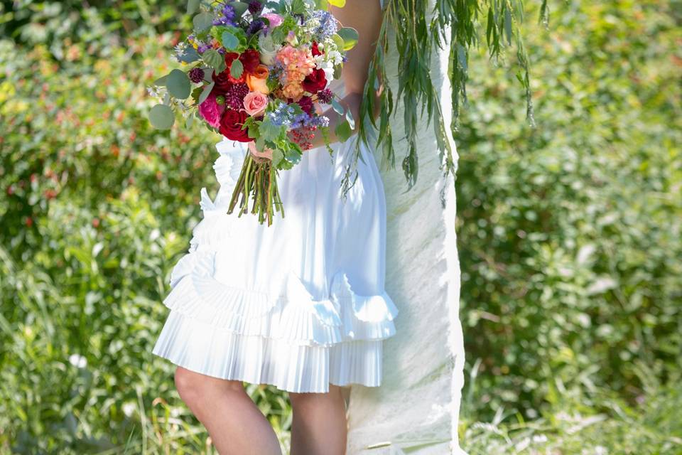 Rainbow bouquet