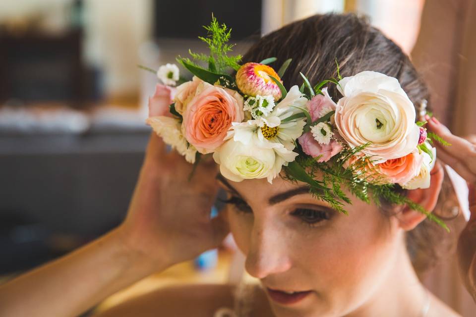 Floral crown