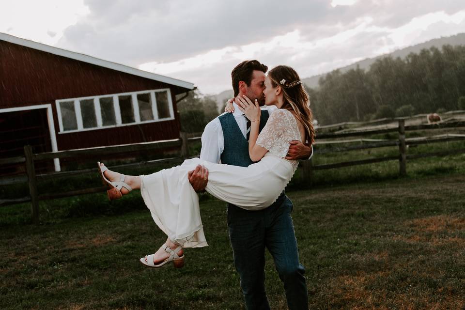 Countryside wedding