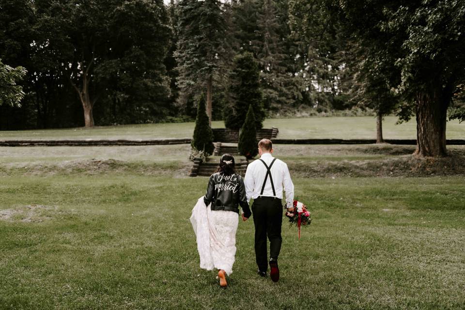 Couple in the countryside